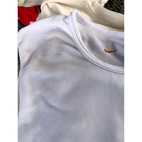 Vintage 90s White Nike tank top nike fits women size M - Picture 4 of 10